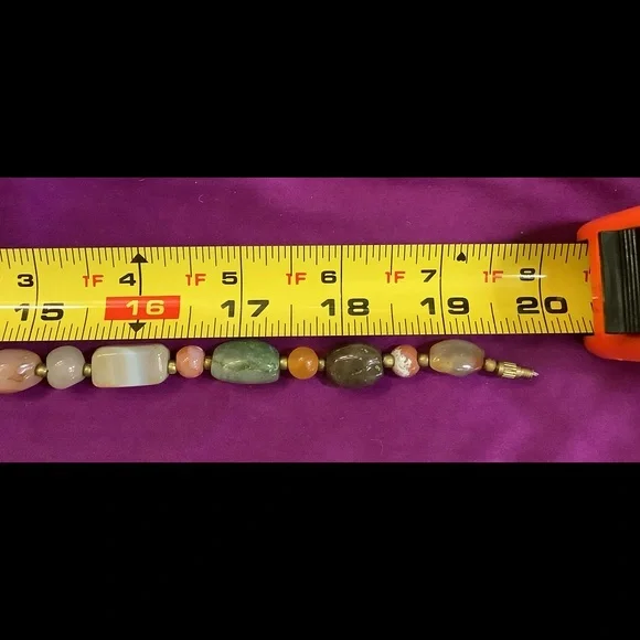 Polished Stone Necklace - Picture 3 of 3